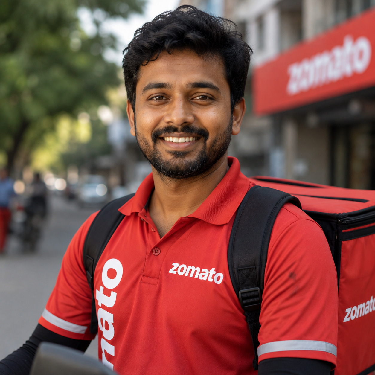 Delivery Partner Rahul