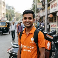 Delivery Partner Arun