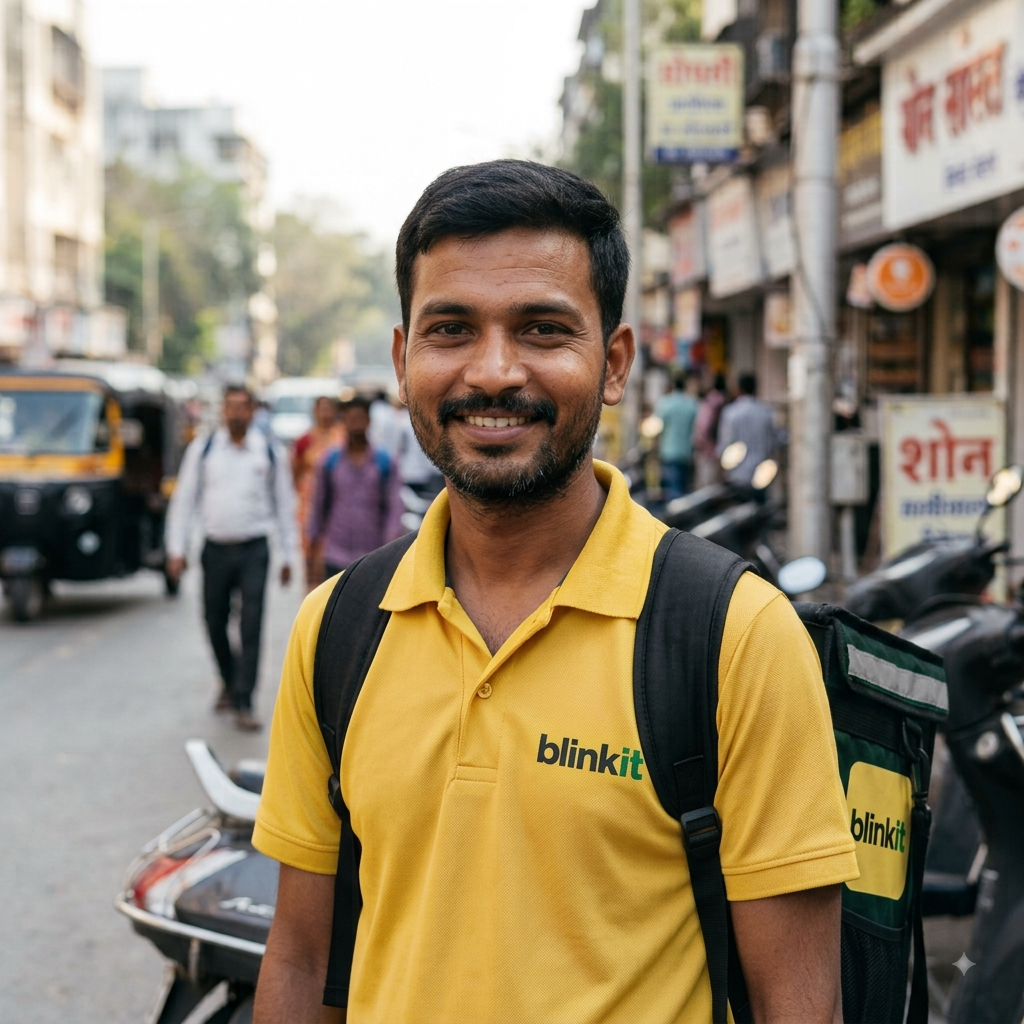 Delivery Partner Praveen