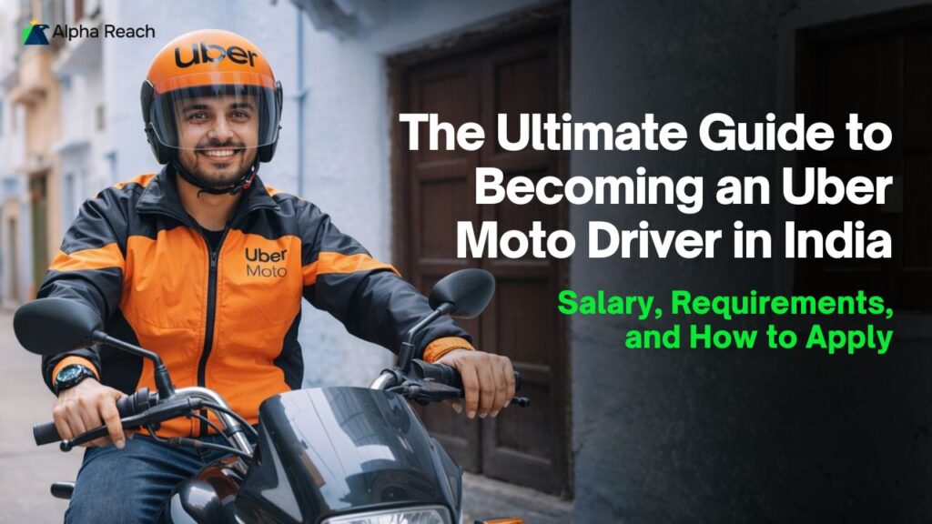 Uber Moto Driver Job in India
