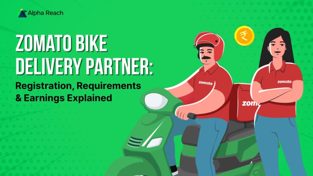 Zomato Bike Delivery Partner