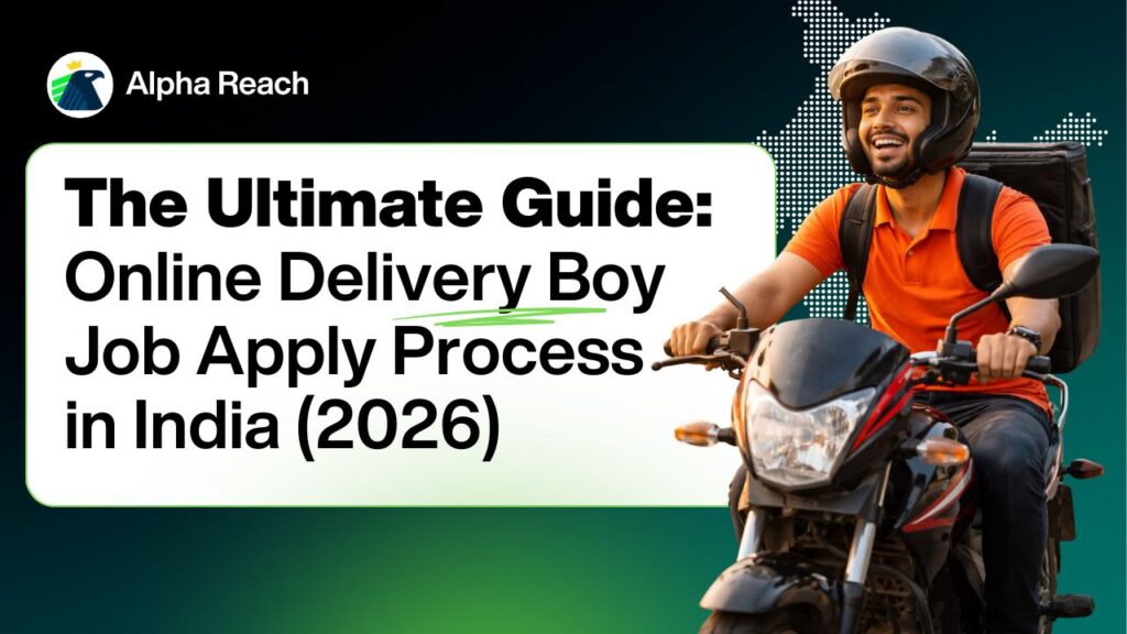 Online Delivery Boy Job Apply