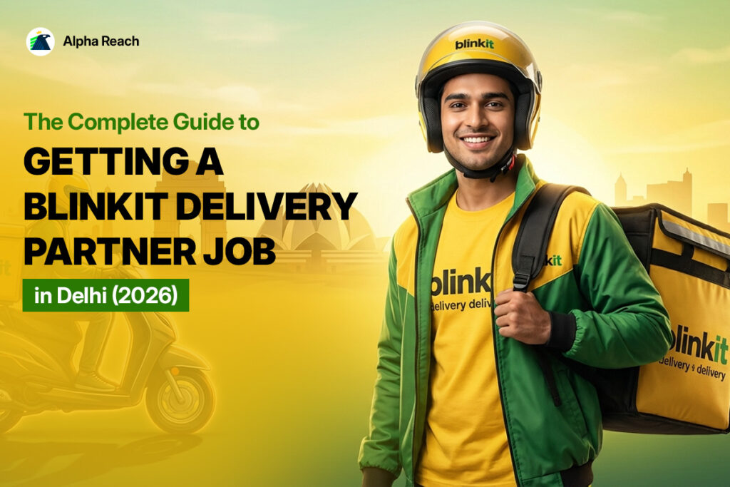 Blinkit Delivery Boy Job in Delhi