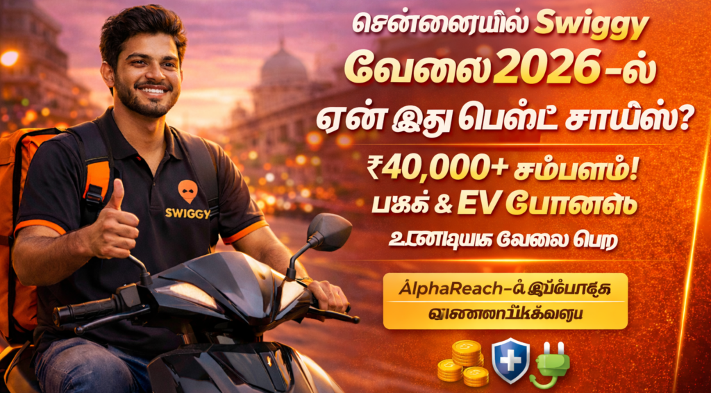 Chennai-ல் Swiggy-ல் சேர்வது எப்படி?