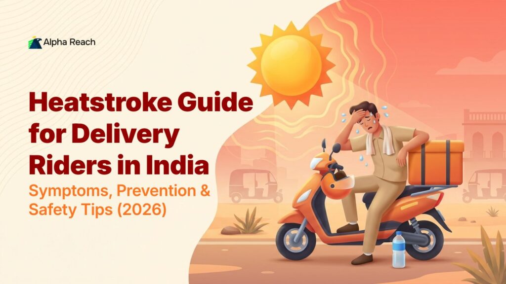 Heatstroke Guide for Delivery Riders in India