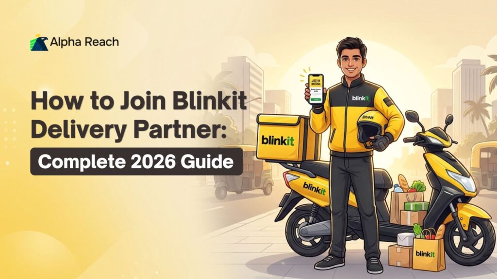 how to join blinkit delivery partner