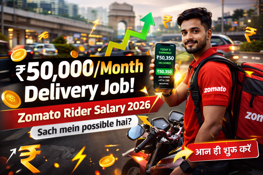 Zomato Delivery Partner Salary
