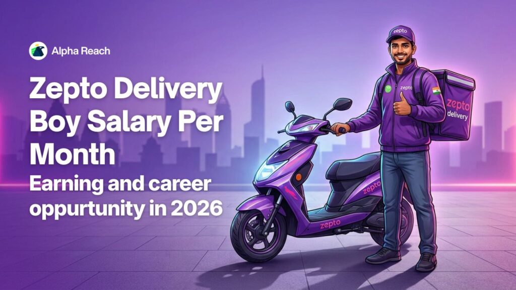 Zepto Delivery Boy Salary