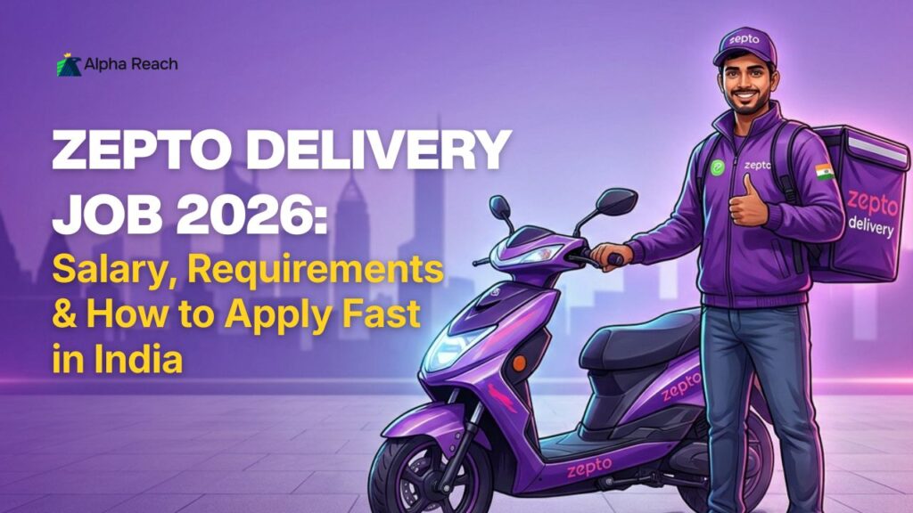 Zepto Delivery Job 2026