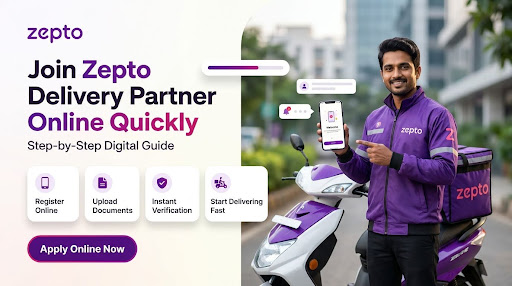 How to Join Zepto Delivery Partner Online
