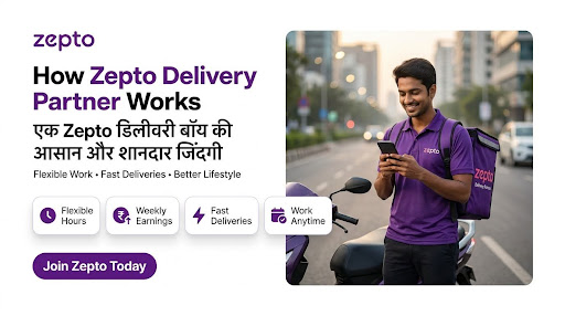 How Zepto Delivery Partner Works