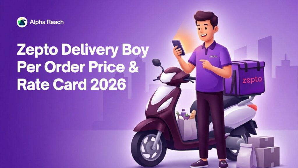 Zepto Delivery Boy Per Order Price