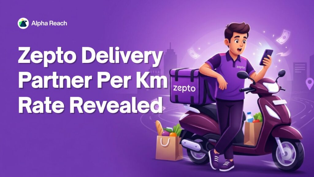 Zepto Delivery Partner Per Km Rate 2026