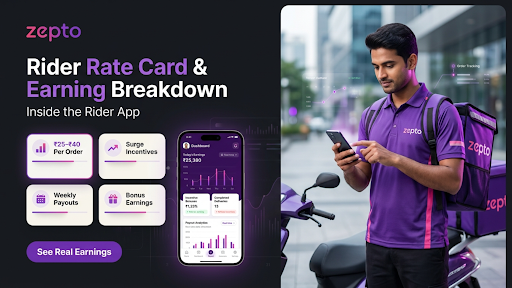 Zepto Rider Rate Card