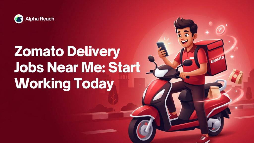 Zomato Delivery Jobs Near Me