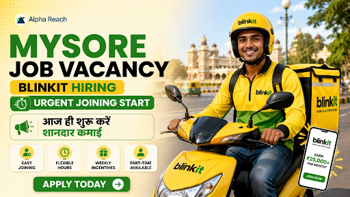 Blinkit Mysore Job Vacancy