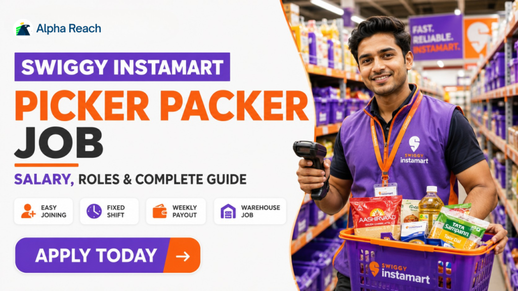 Swiggy Instamart Picker Packer Job