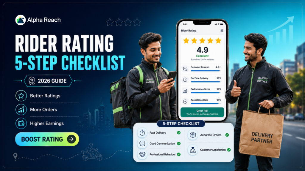 How to Improve Delivery Rider Rating