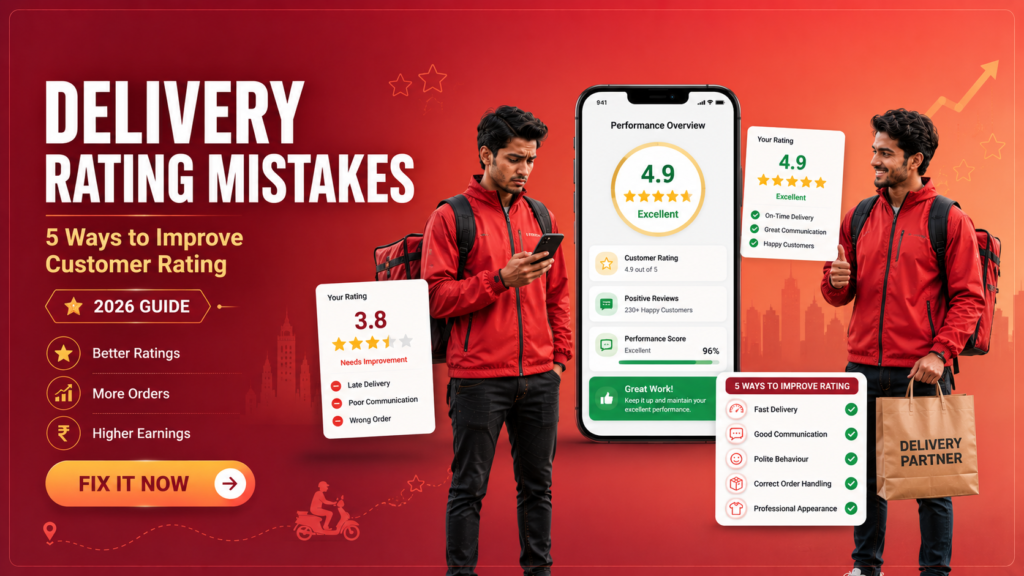 Delivery Rating Kharab Hone Ki Galtiyan