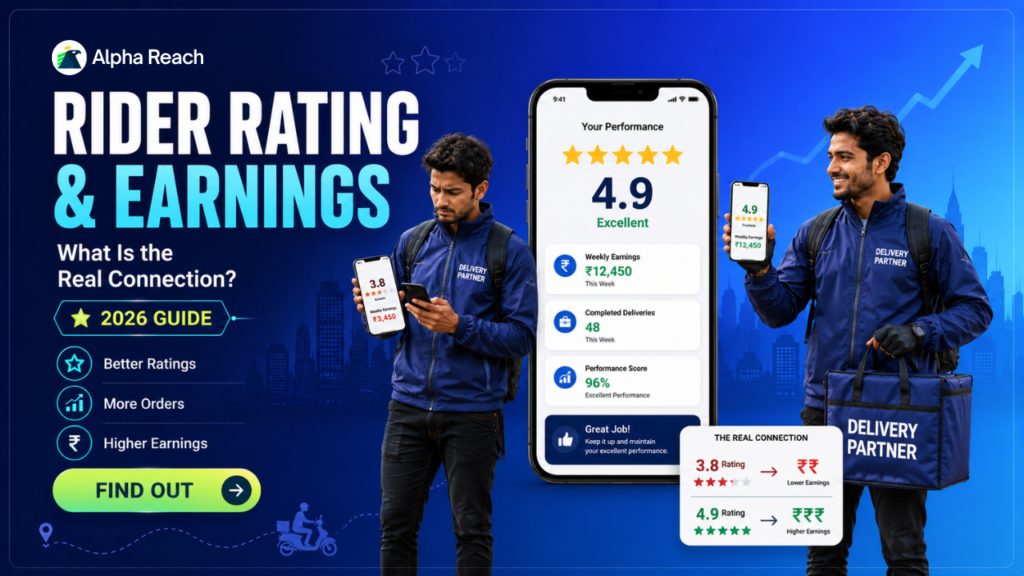 Delivery Rider Rating and Earnings