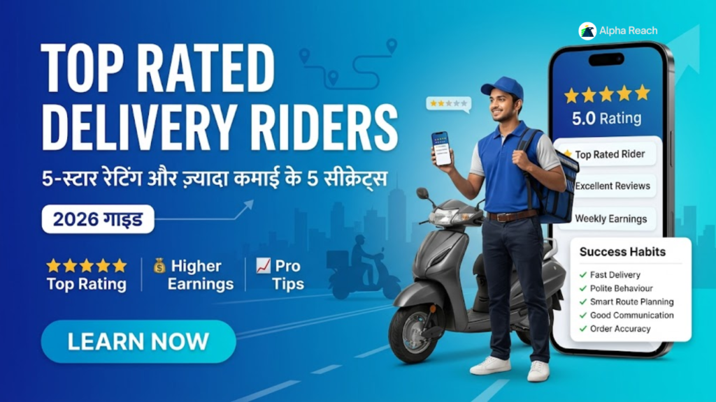 Top Rated Delivery Riders Ki Habits