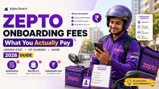 Zepto Onboarding Fees