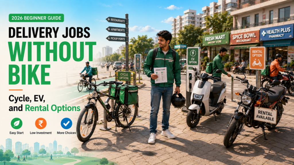 Delivery Jobs Without Bike