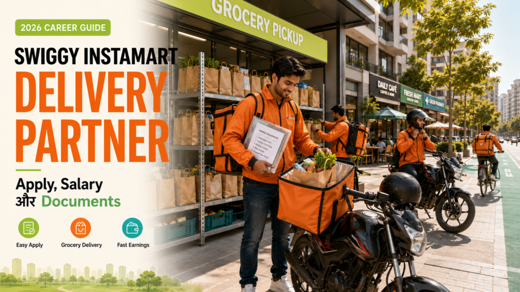 Swiggy Instamart Delivery Partner Job