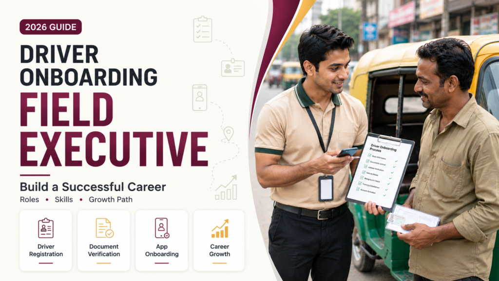 Driver Onboarding Field Executive