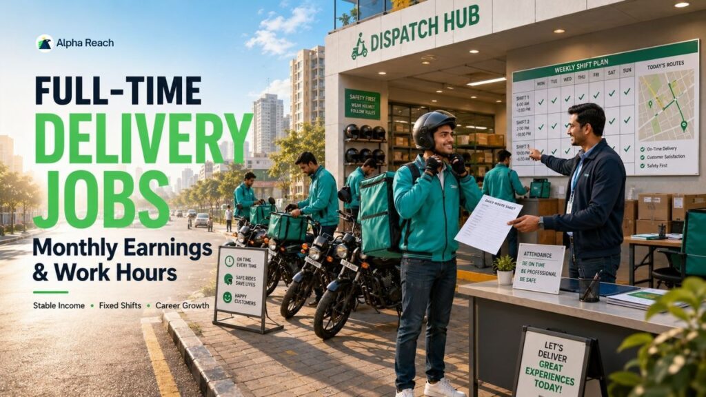 Full-Time Delivery Jobs Near Me