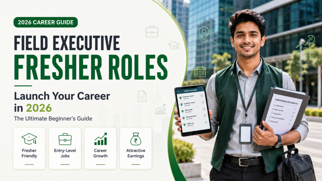 Field Executive Roles for Freshers