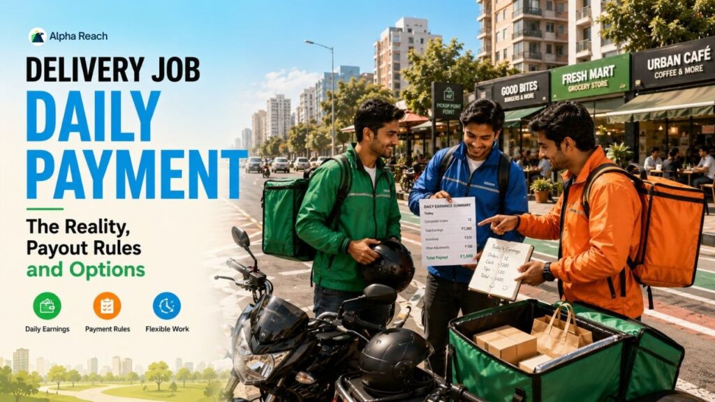 Delivery Job With Daily Payment