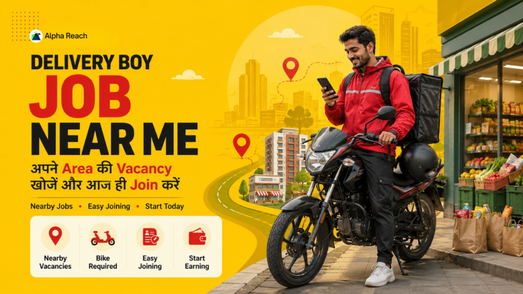 Delivery Boy Job Near Me