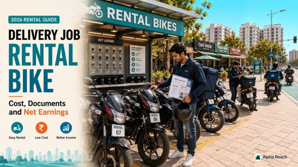 Delivery Job With Rental Bike
