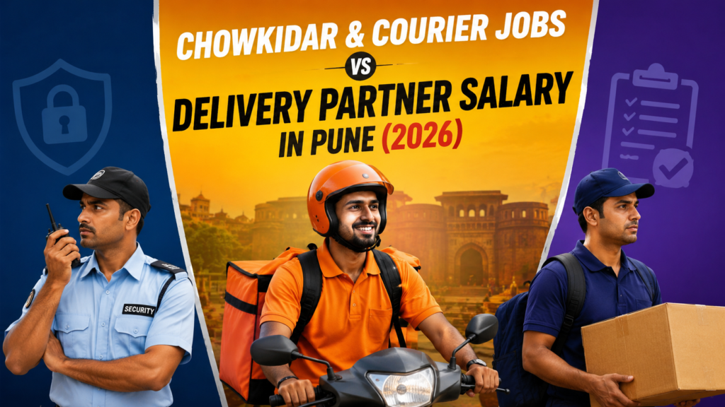 Chowkidar & Courier Jobs vs Delivery Partner Salary in Pune (2026)