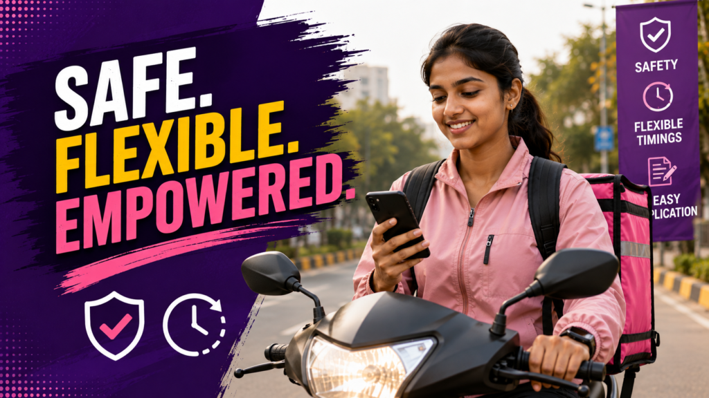 Women Delivery Partners in 2026: Safety, Timings & How to Apply
