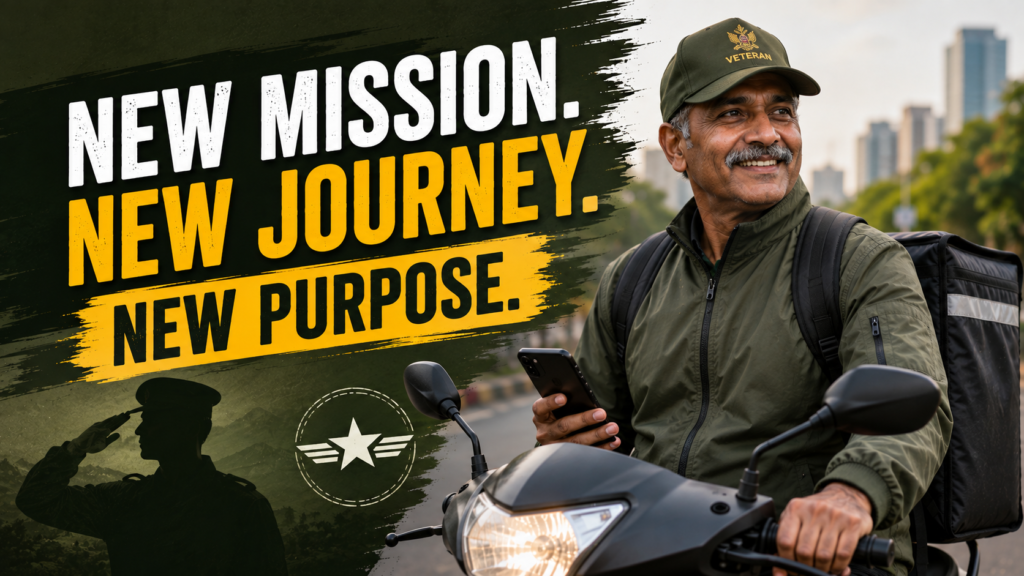 Second Career After Retirement: Ex-Servicemen as Delivery Partners (2026)