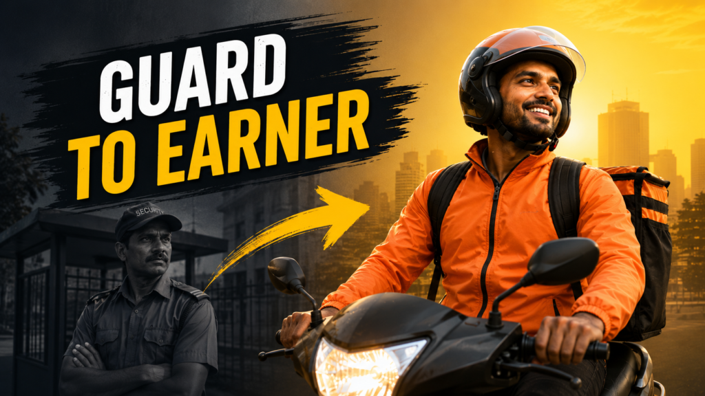 Real Story: A Chowkidar's Journey to Earning ₹30,000+ as a Delivery Partner