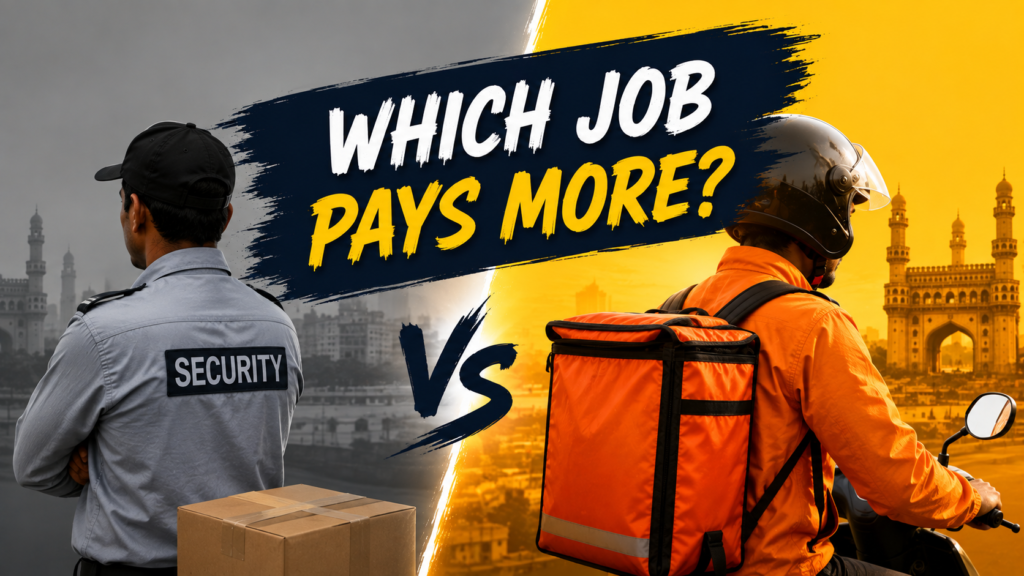 Chowkidar & Courier Jobs vs Delivery Partner Salary in Hyderabad (2026)