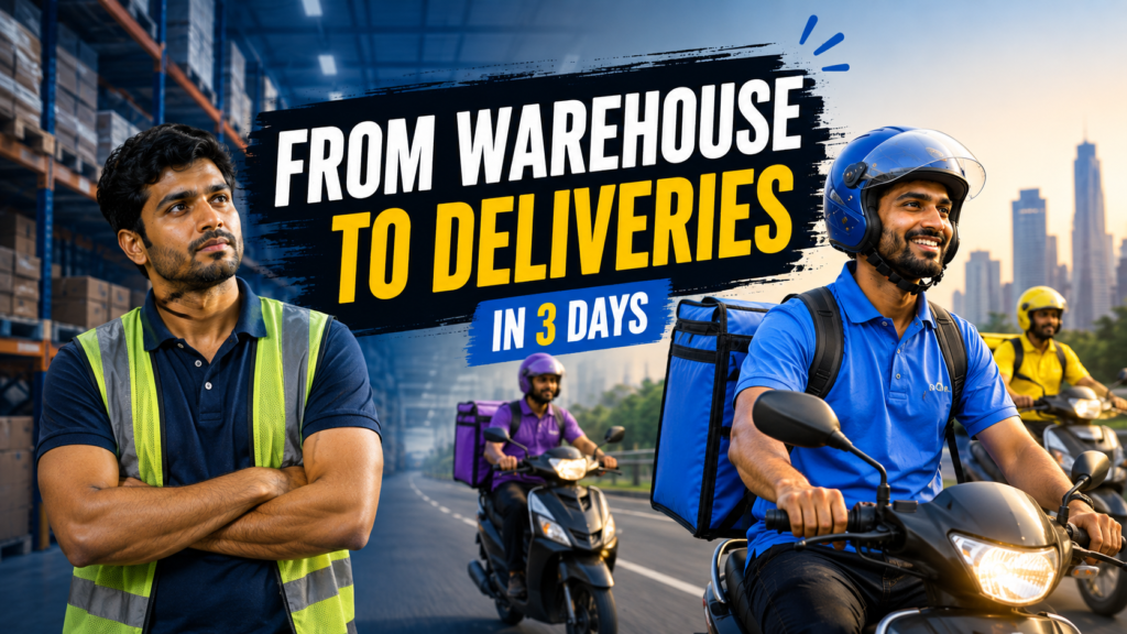 How Warehouse Workers Can Become Delivery Partners in 3 Days