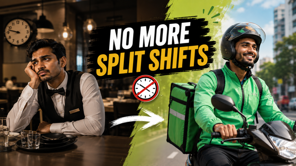 No More Split Shifts: How Hotel & Restaurant Staff Are Switching to Delivery Jobs