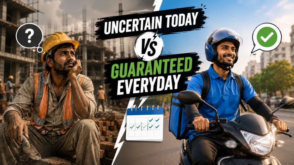 Daily Wage Uncertainty vs Guaranteed Daily Orders: A Guide for Construction Workers