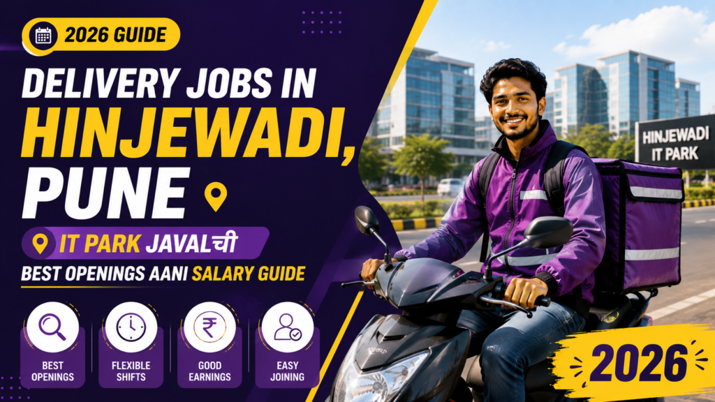 Delivery Jobs in Hinjewadi, Pune: IT Park Javalची Best Openings aani Salary Guide (2026)