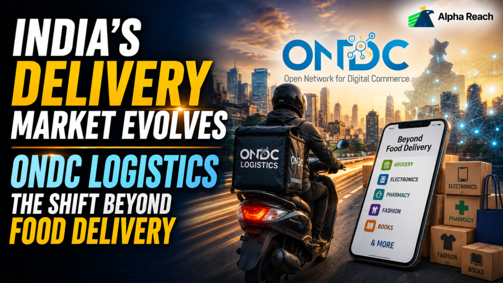 India’s Delivery Market Evolves: ONDC Logistics and the Shift Beyond Food Delivery in 2026
