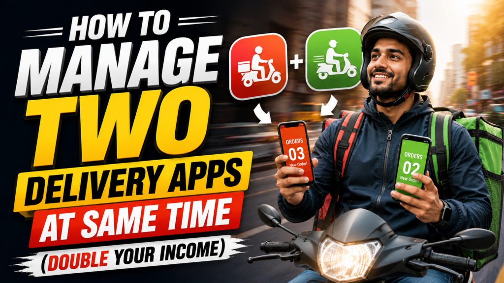 How to Manage Two Delivery Apps at Same Time