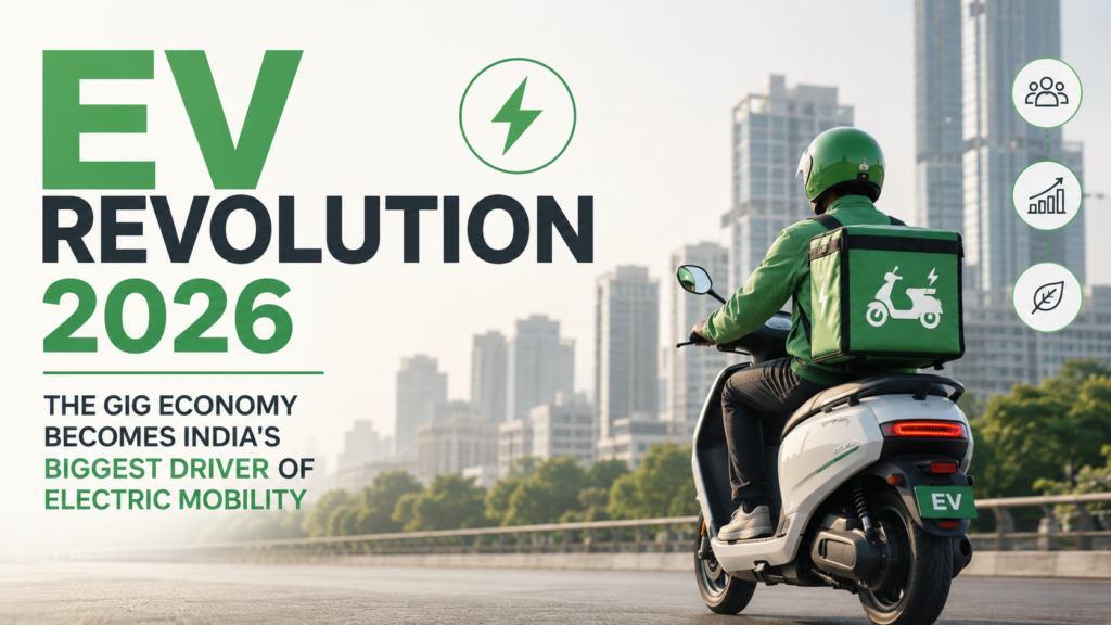 EV Revolution 2026: The Gig Economy Becomes India's Biggest Driver of Electric Mobility