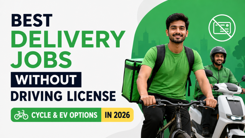 Best Delivery Jobs Without Driving License