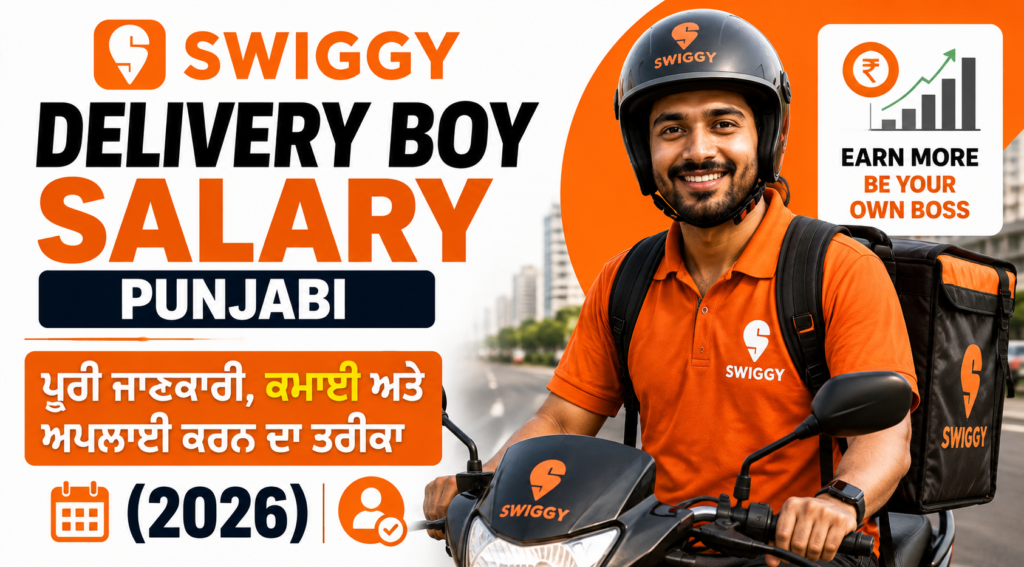 Swiggy Delivery Boy Salary Punjabi