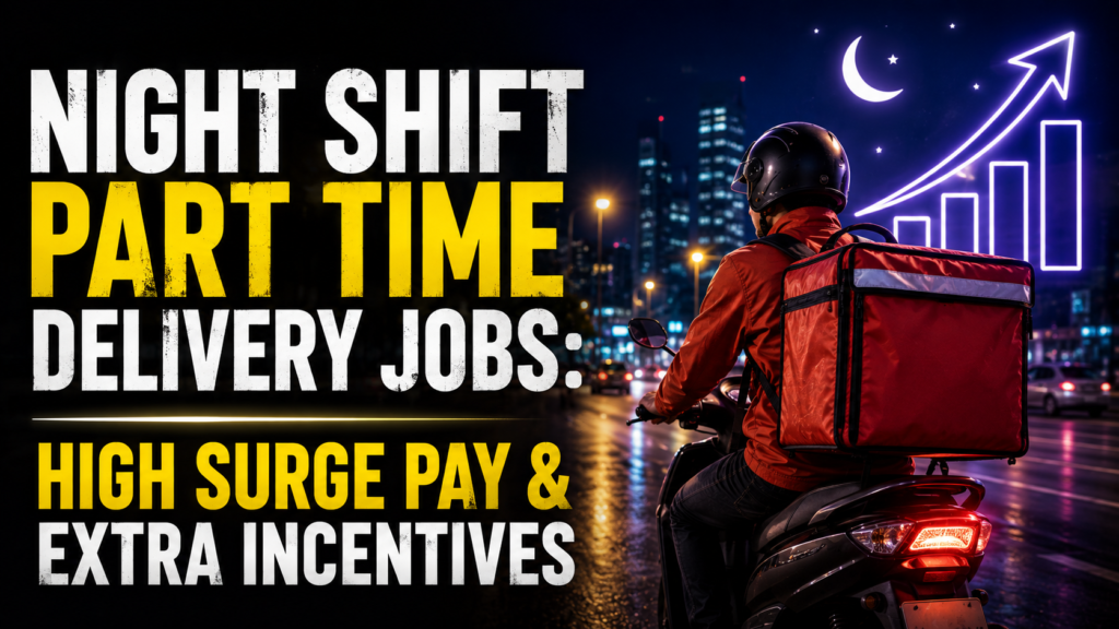 Night Shift Part Time Delivery Jobs