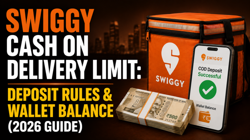 Swiggy Cash on Delivery Limit
